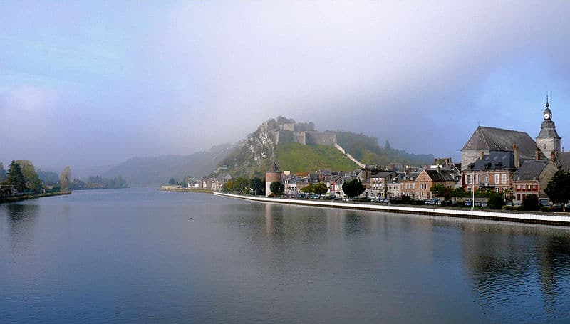 Vue de la Meuse et du fort de Charlemont